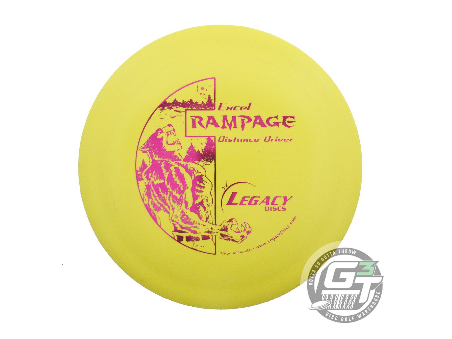 Legacy Excel Edition Rampage Distance Driver Golf Disc (Individually Listed)