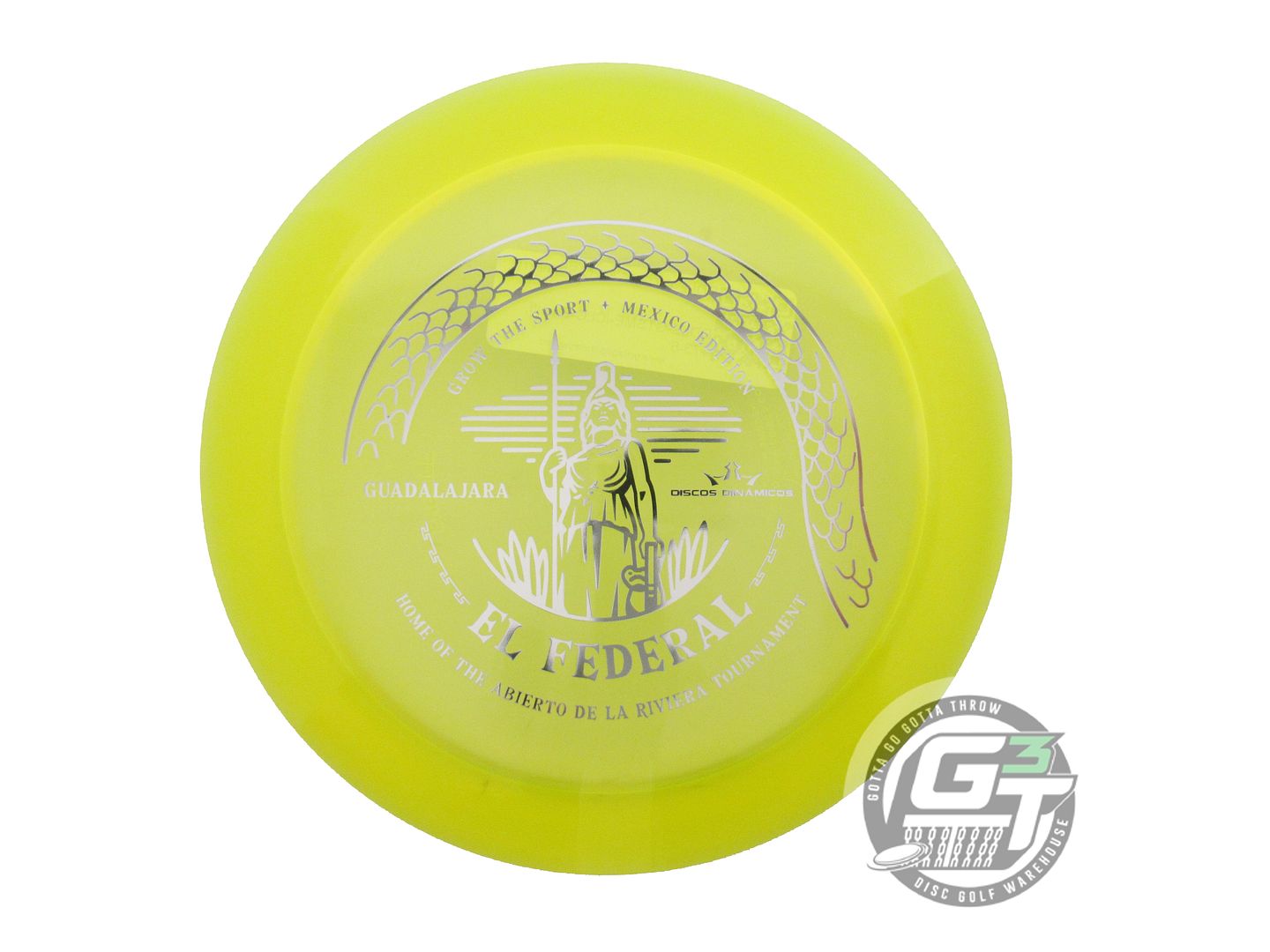 Dynamic Discs Limited Edition Grow the Sport Mexico Edition El Federal Stamp Lucid Ice Sheriff Distance Driver Golf Disc (Individually Listed)