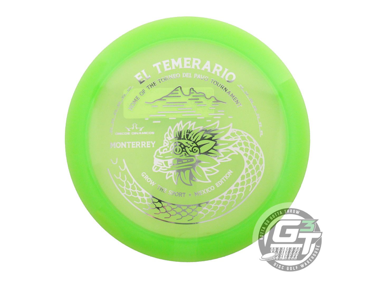 Dynamic Discs Limited Edition Grow the Sport Mexico Edition El Temerario Stamp Lucid Felon Fairway Driver Golf Disc (Individually Listed)