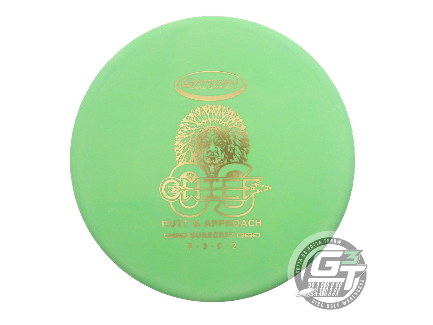 Gateway Sure Grip Soft Chief OS Putter Golf Disc (Individually Listed)