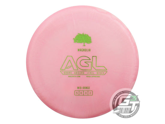 Above Ground Level Alpine Magnolia Midrange Golf Disc (Individually Listed)