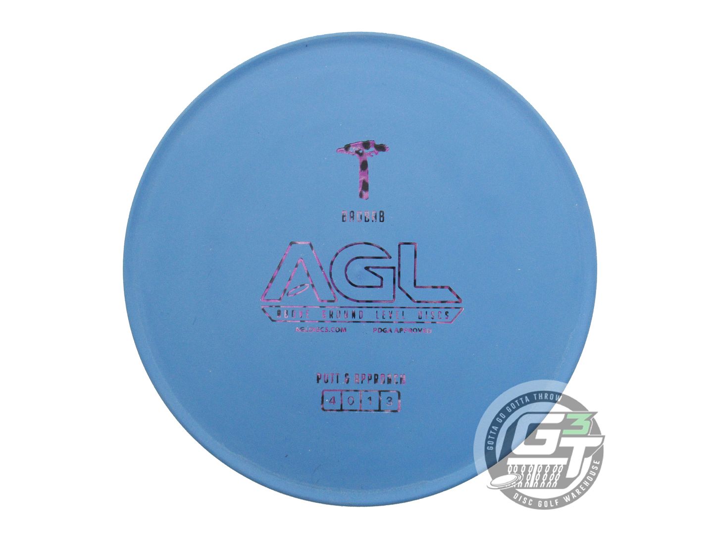Above Ground Level Alpine Baobab Putter Golf Disc (Individually Listed)