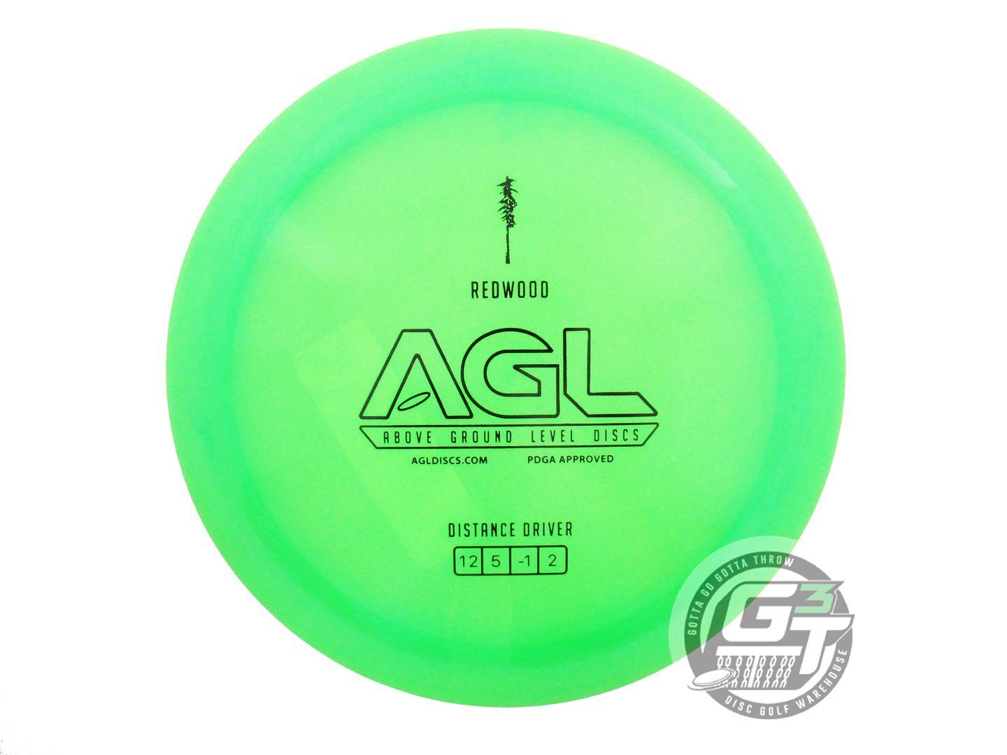 Above Ground Level Alpine Redwood Distance Driver Golf Disc (Individually Listed)
