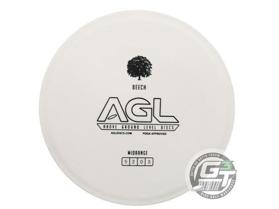 Above Ground Level Glow Woodland Beech Midrange Golf Disc (Individually Listed)