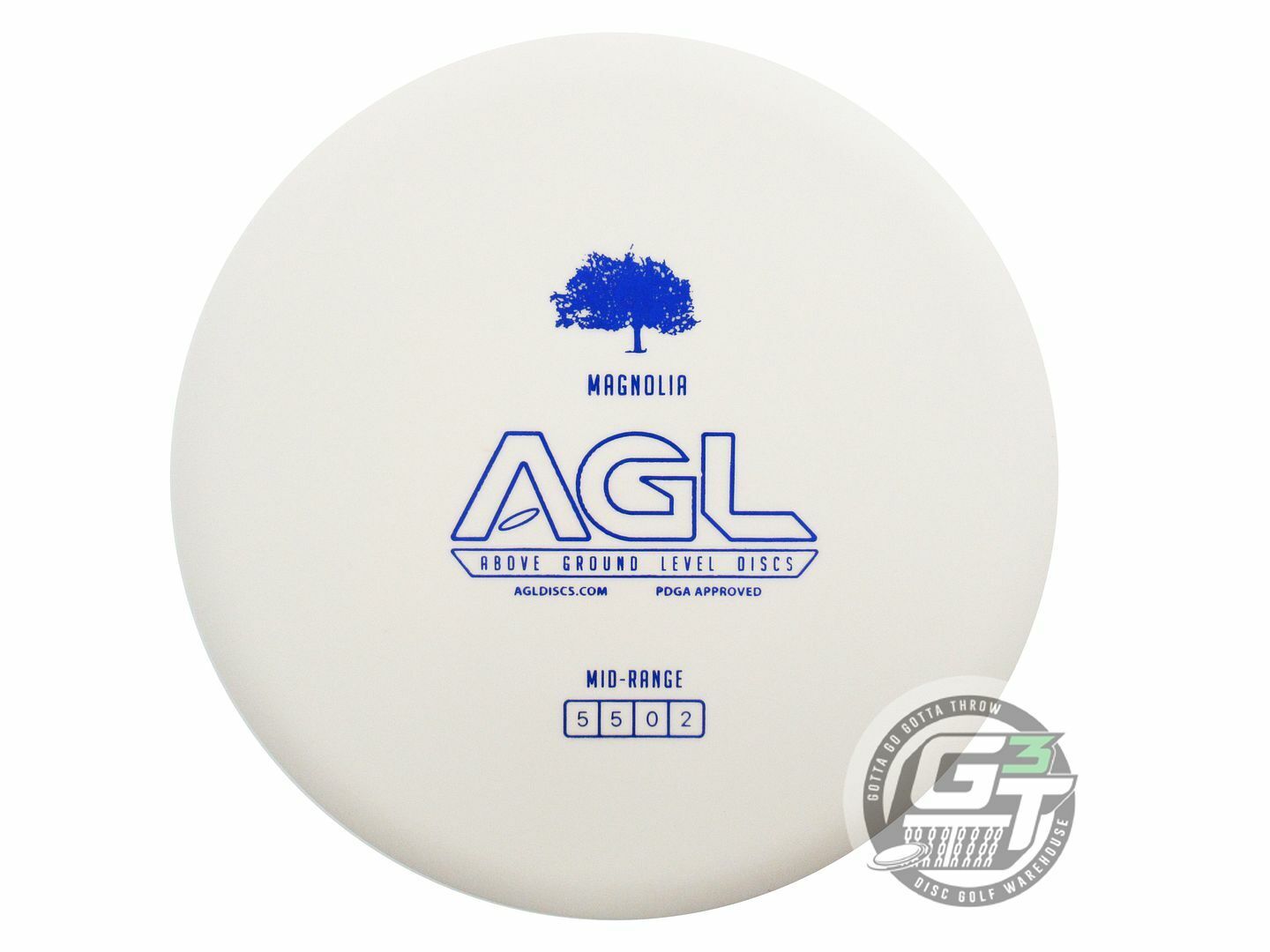 Above Ground Level Glow Woodland Magnolia Midrange Golf Disc (Individually Listed)