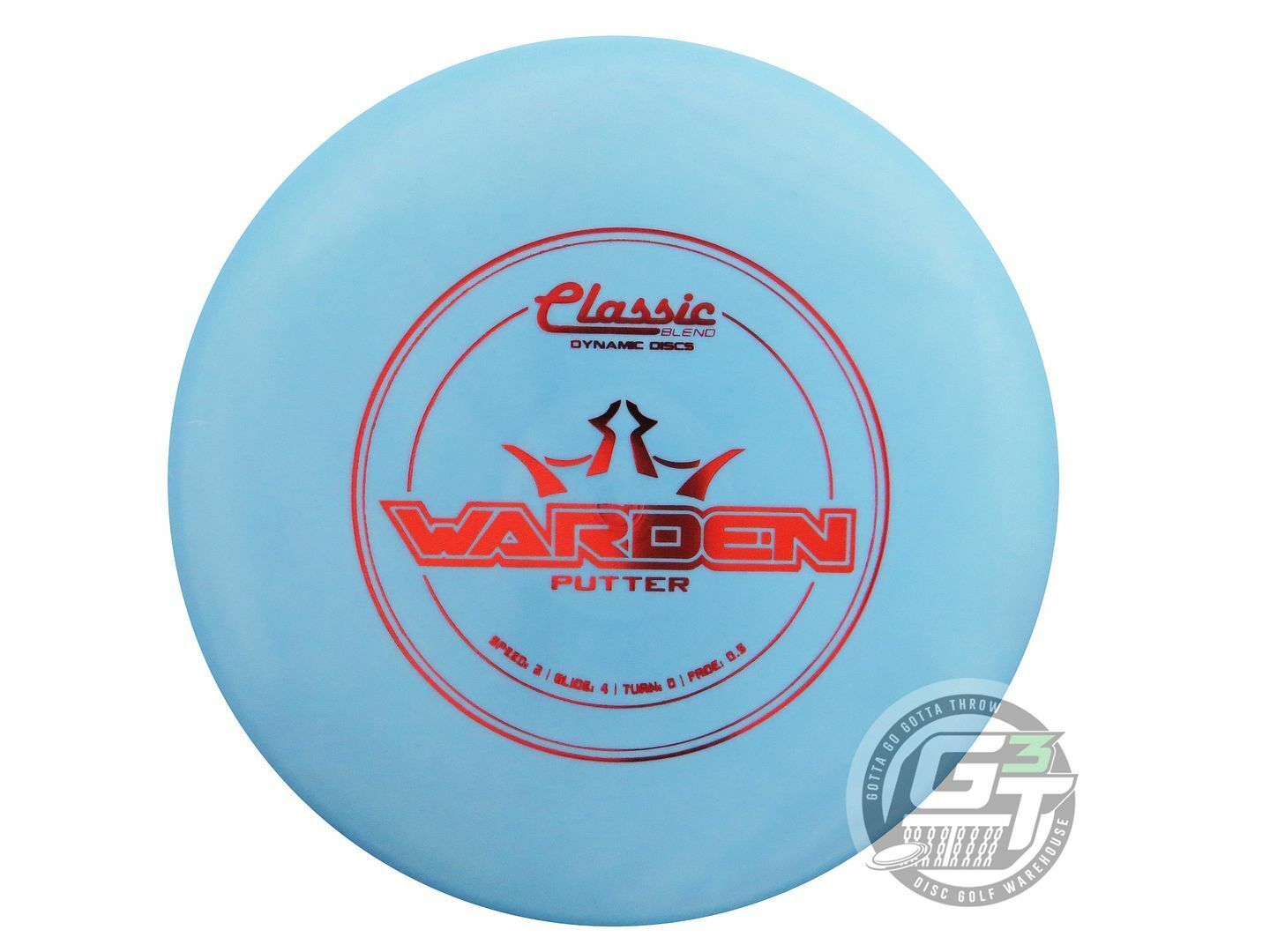 Dynamic Discs Classic Blend Warden Putter Golf Disc (Individually Listed)