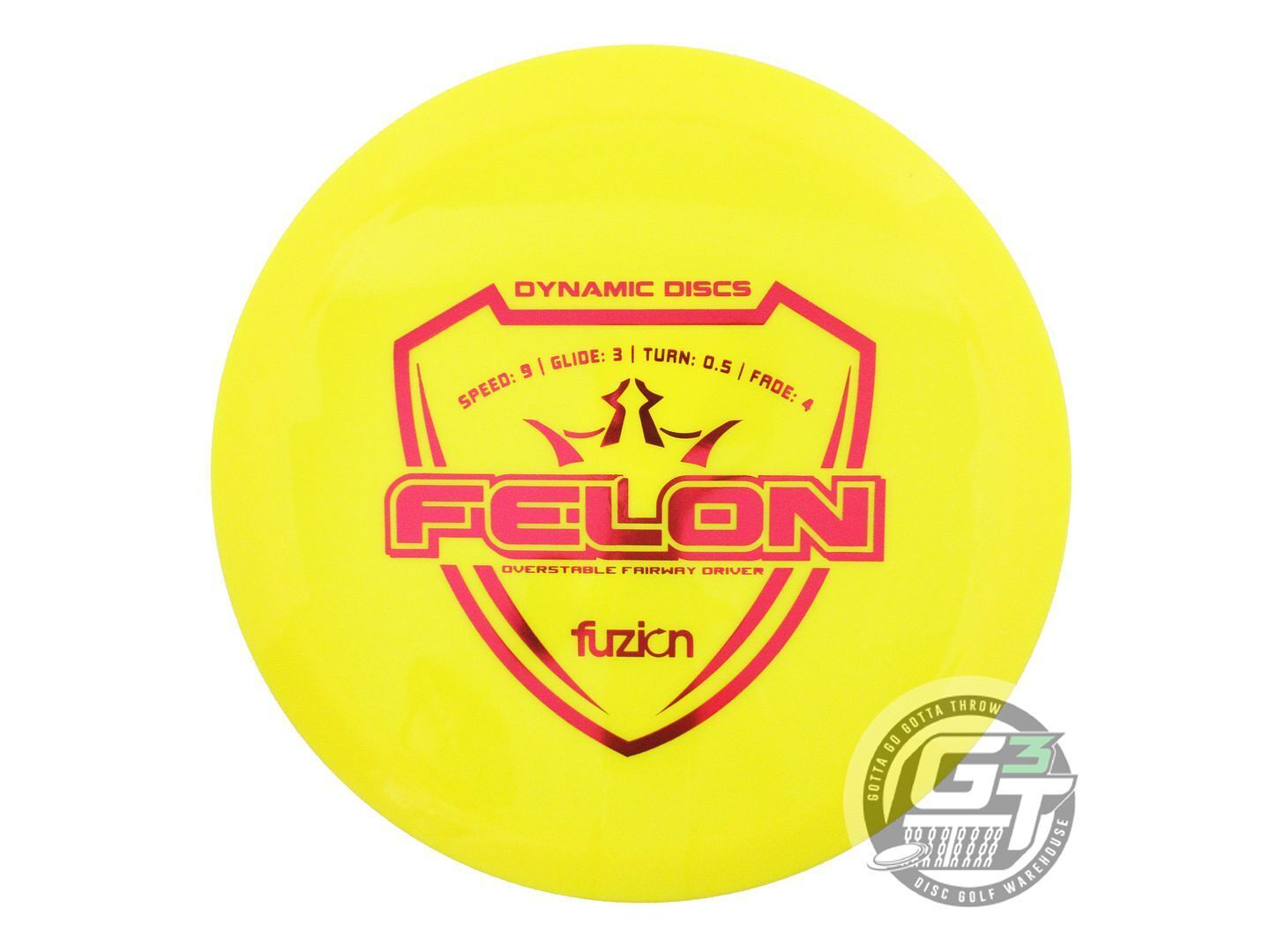 Dynamic Discs Fuzion Felon Fairway Driver Golf Disc (Individually Listed)