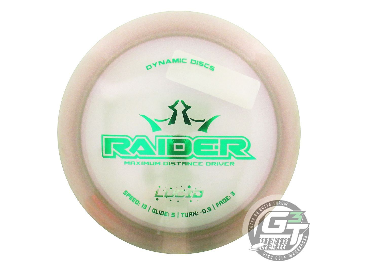 Dynamic Discs Glimmer Lucid Ice Raider Distance Driver Golf Disc (Individually Listed)