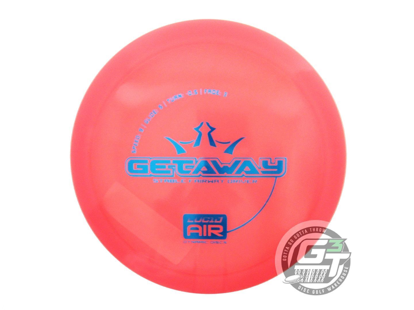 Dynamic Discs Lucid AIR Getaway Fairway Driver Golf Disc (Individually Listed)