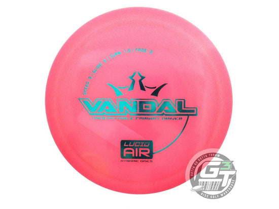 Dynamic Discs Lucid AIR Vandal Fairway Driver Golf Disc (Individually Listed)