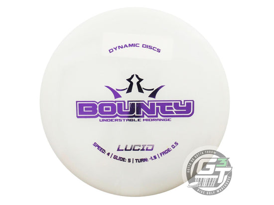 Dynamic Discs Lucid Bounty Midrange Golf Disc (Individually Listed)