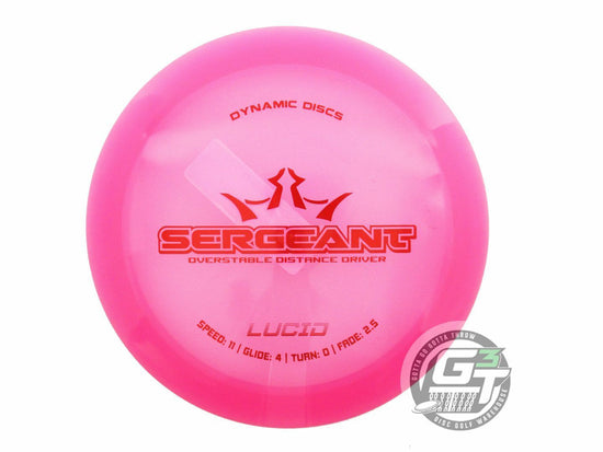 Dynamic Discs Lucid Sergeant Distance Driver Golf Disc (Individually Listed)