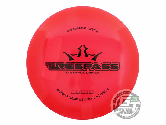 Dynamic Discs Lucid Trespass Distance Driver Golf Disc (Individually Listed)