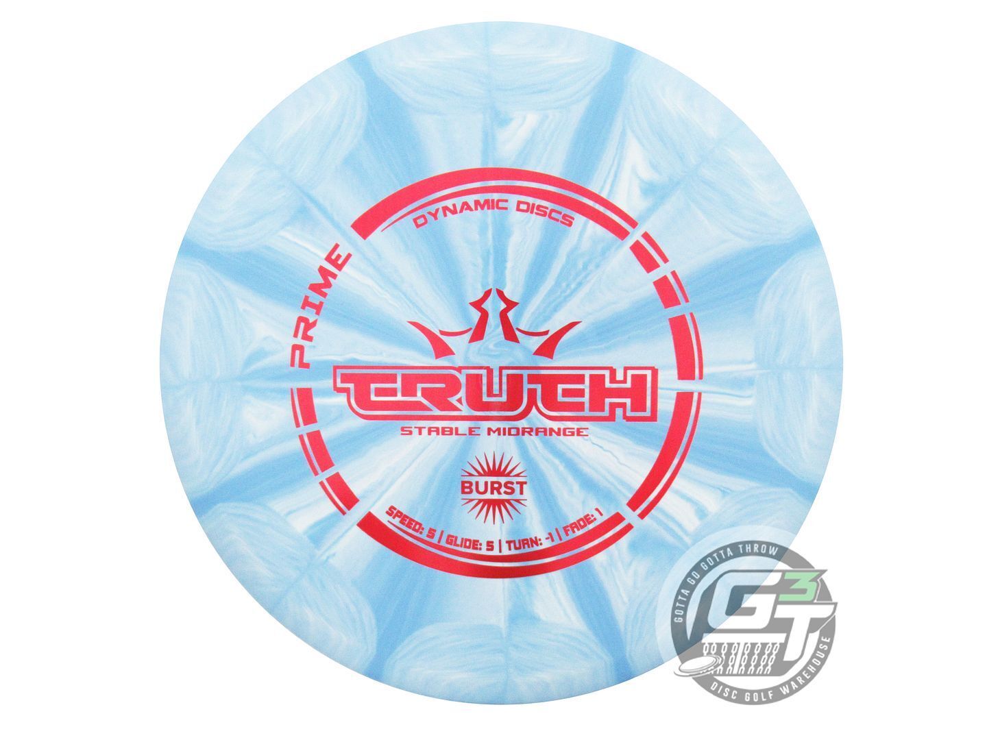 Dynamic Discs Prime Burst Truth Midrange Golf Disc (Individually Listed)