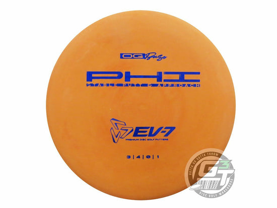 EV-7 OG Base Phi Putter Golf Disc (Individually Listed)