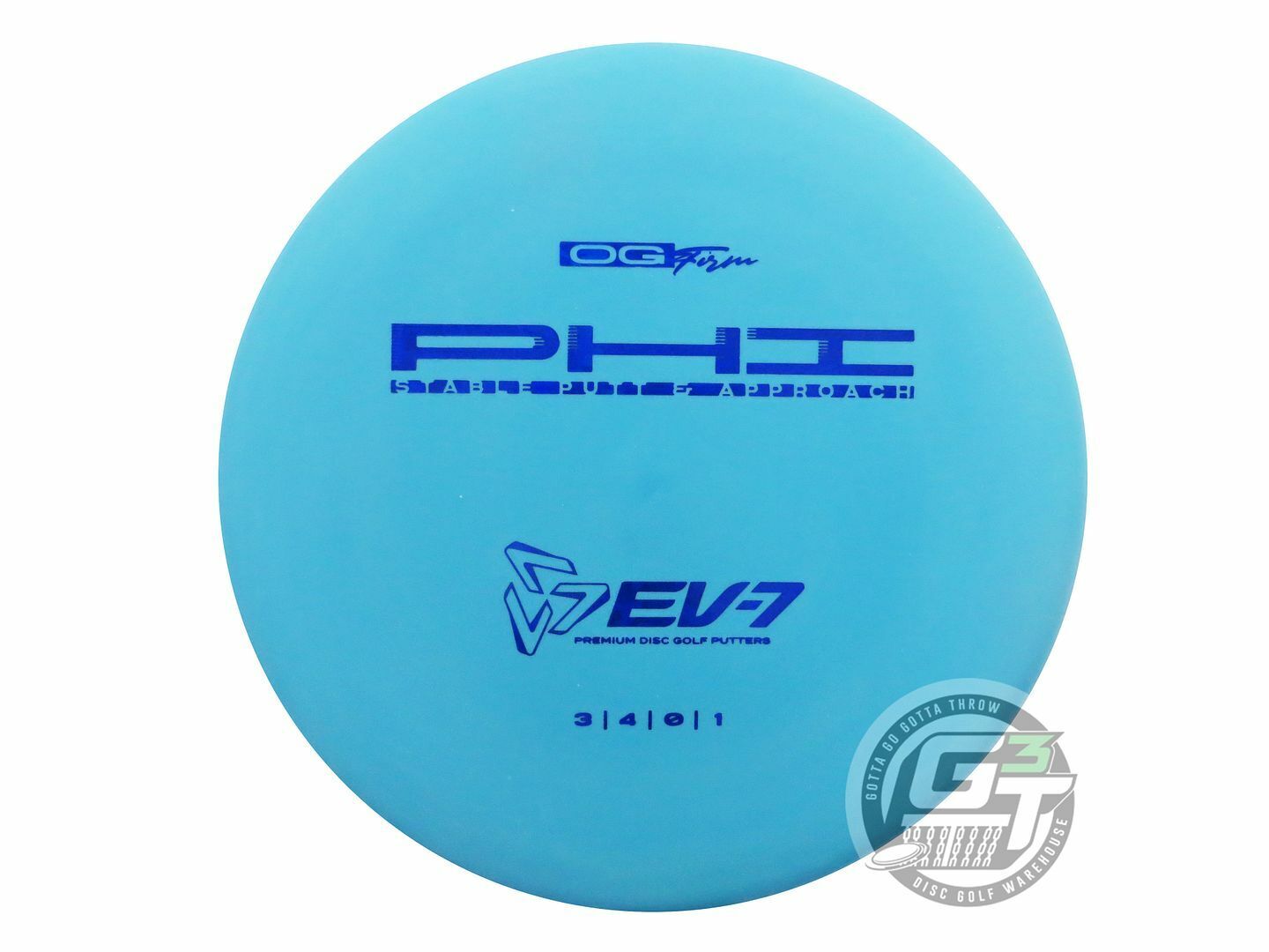 EV-7 OG Firm Phi Putter Golf Disc (Individually Listed)