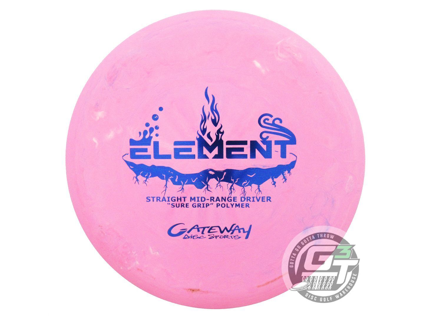 Gateway Sure Grip Element Midrange Golf Disc (Individually Listed)