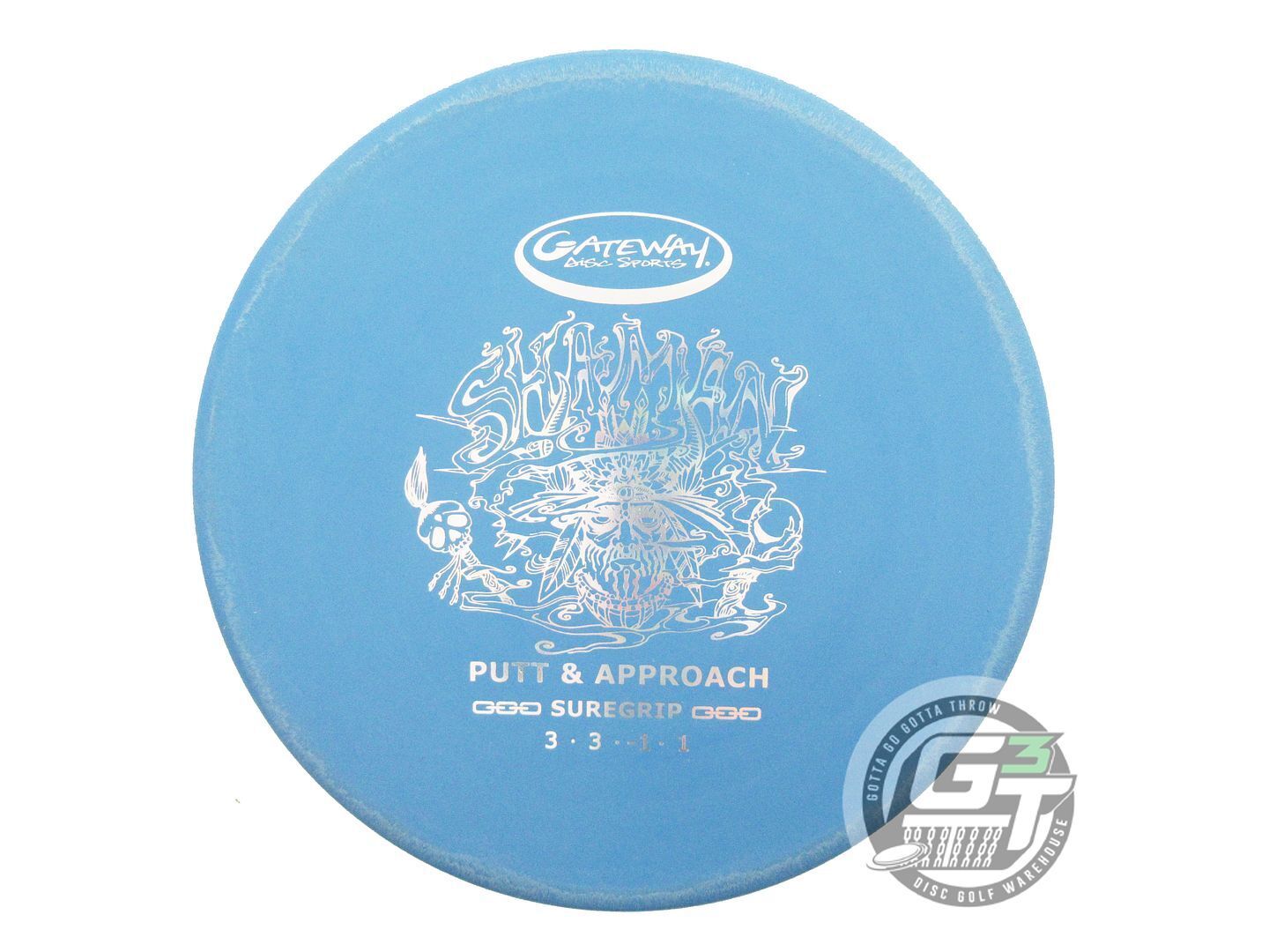 Gateway Sure Grip Super Soft Shaman Putter Golf Disc (Individually Listed)