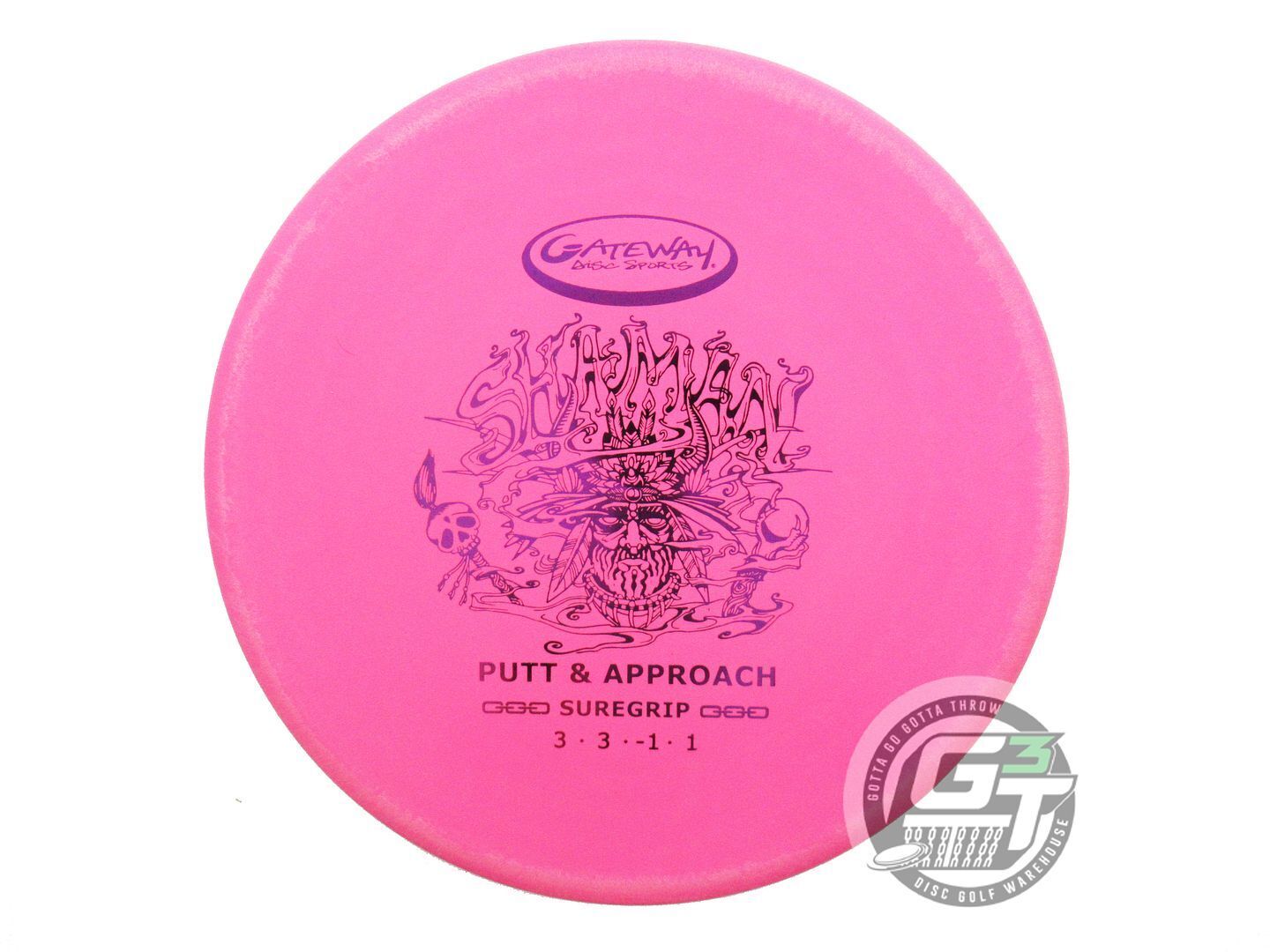 Gateway Sure Grip Super Soft Shaman Putter Golf Disc (Individually Listed)