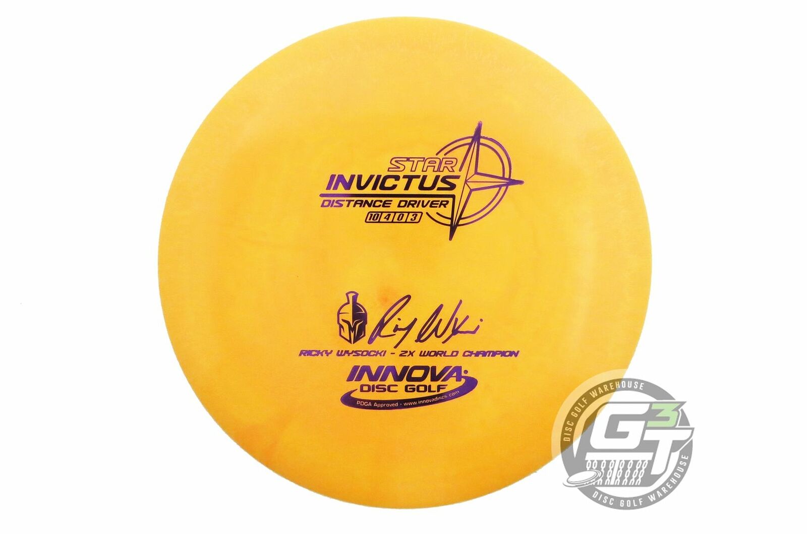 Innova Star Invictus [Ricky Wysocki 2X] Distance Driver Golf Disc (Individually Listed)