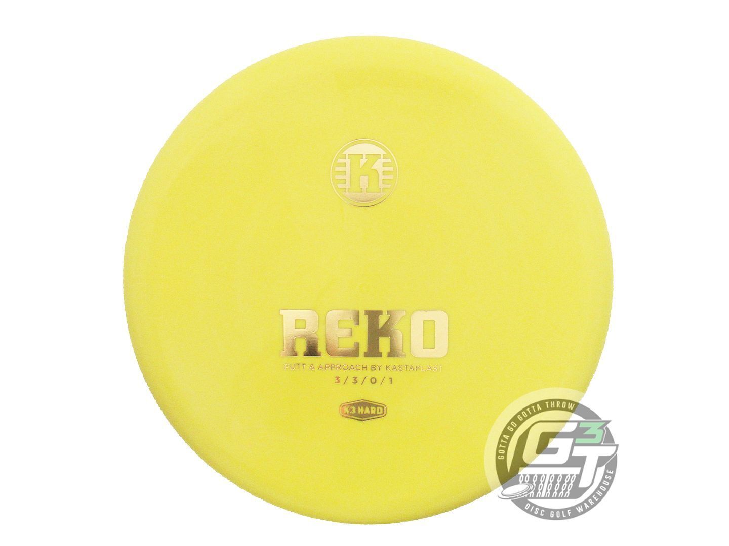 Kastaplast K3 Hard Reko Putter Golf Disc (Individually Listed)