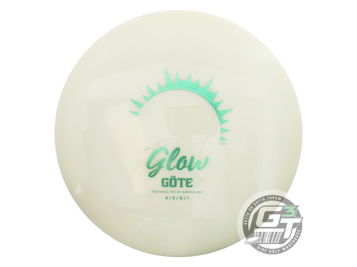Kastaplast Glow K1 Gote Midrange Golf Disc (Individually Listed)