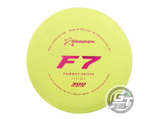 Prodigy 300 Series F7 Fairway Driver Golf Disc (Individually Listed)