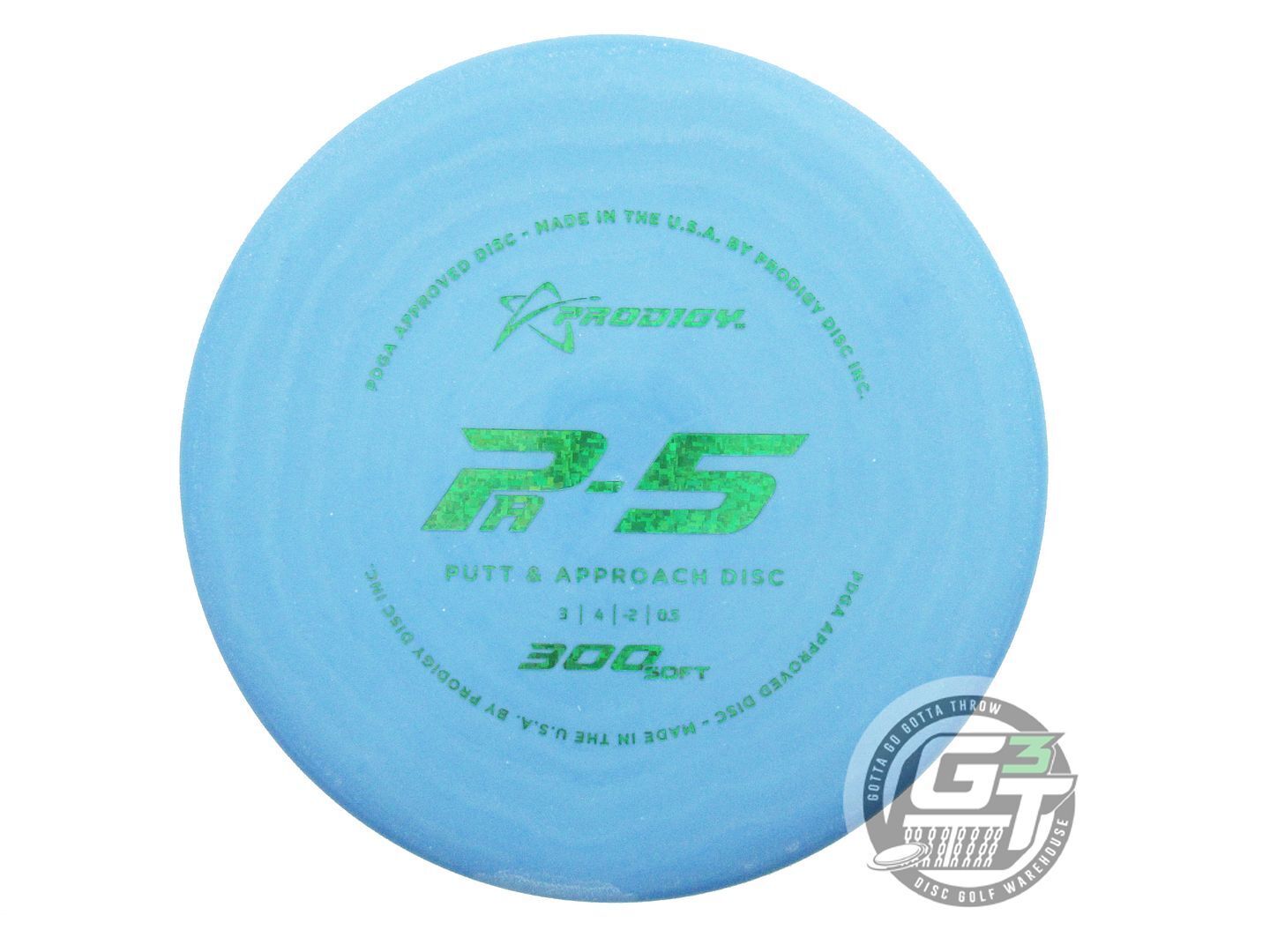 Prodigy 300 Soft Series PA5 Putter Golf Disc (Individually Listed)