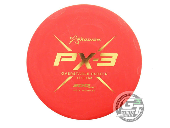 Prodigy 300 Soft Series PX3 Putter Golf Disc (Individually Listed)