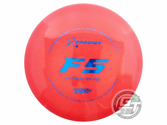 Prodigy 400G Series F5 Fairway Driver Golf Disc (Individually Listed)