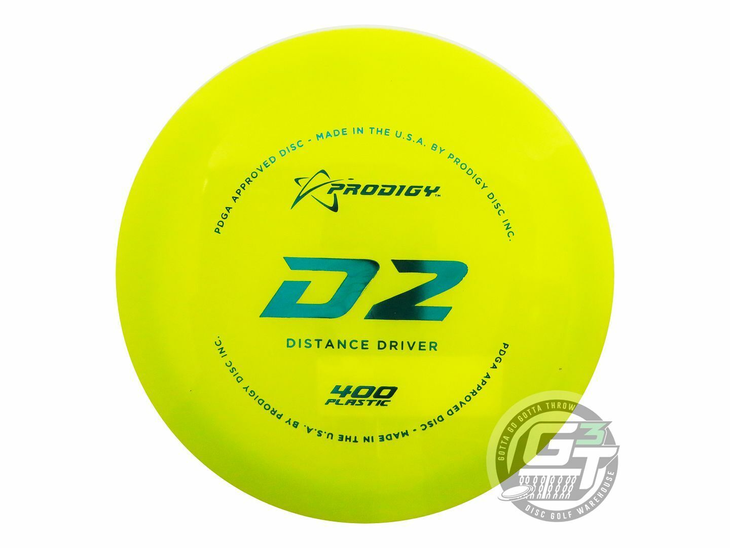 Prodigy 400 Series D2 Distance Driver Golf Disc (Individually Listed)