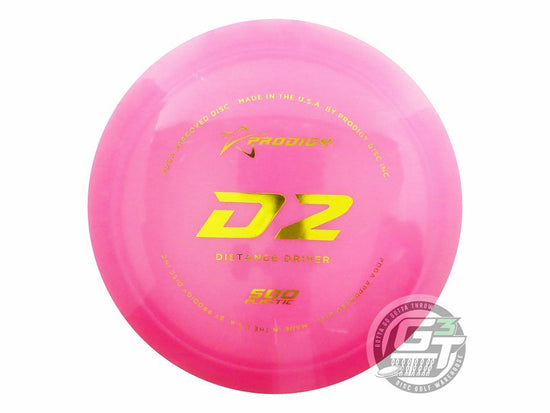 Prodigy 500 Series D2 Distance Driver Golf Disc (Individually Listed)