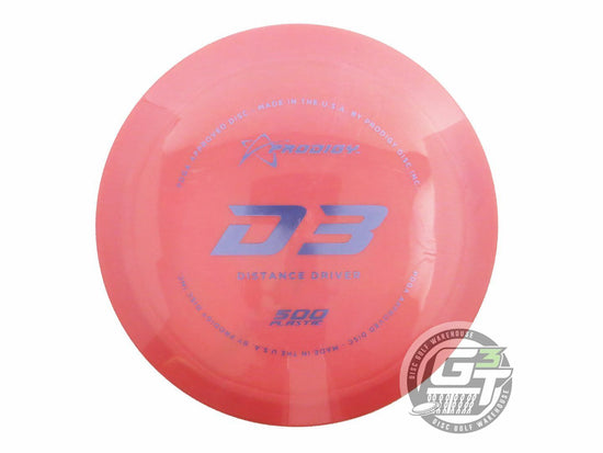 Prodigy 500 Series D3 Distance Driver Golf Disc (Individually Listed)