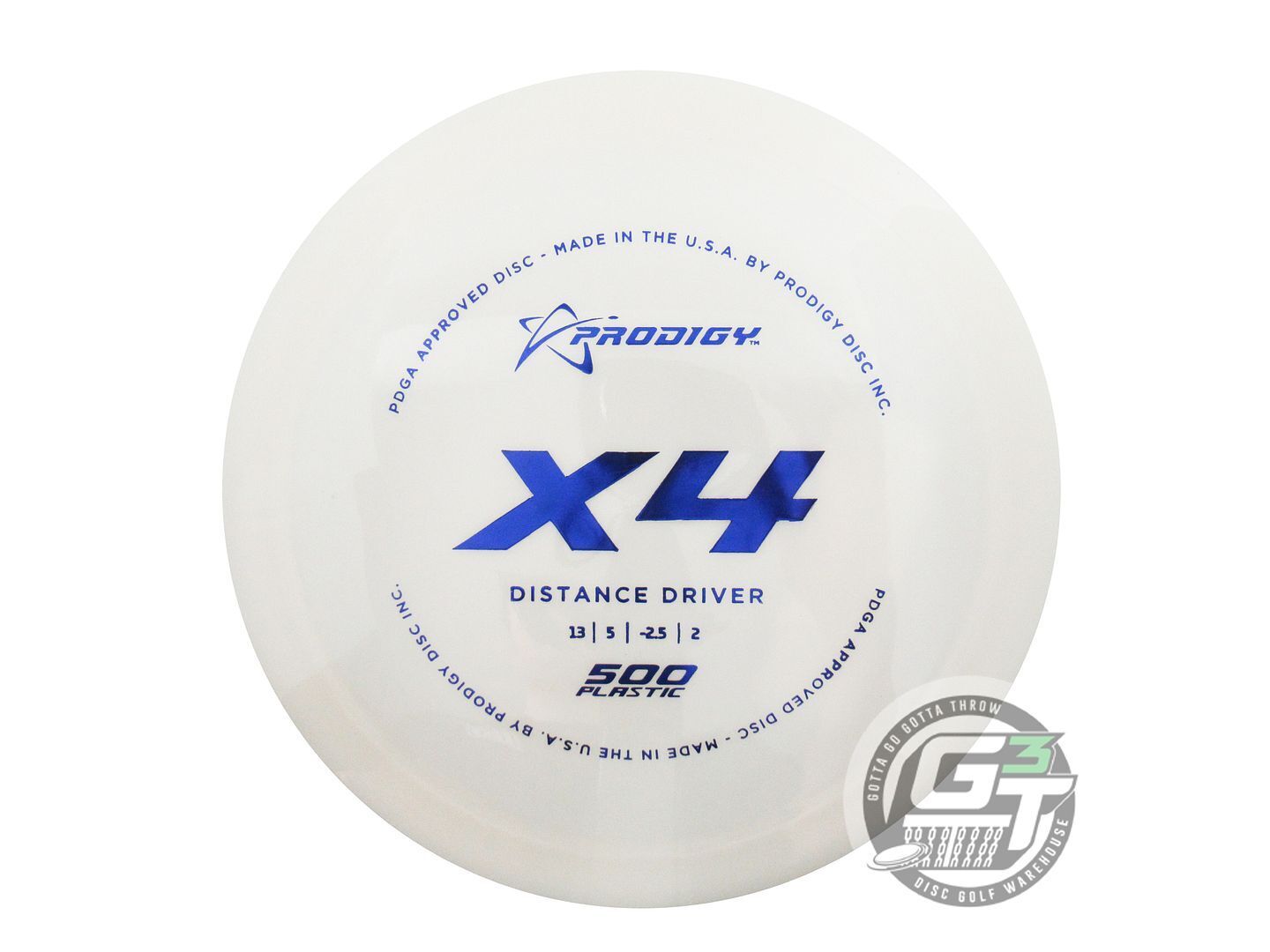 Prodigy 500 Series X4 Distance Driver Golf Disc (Individually Listed)