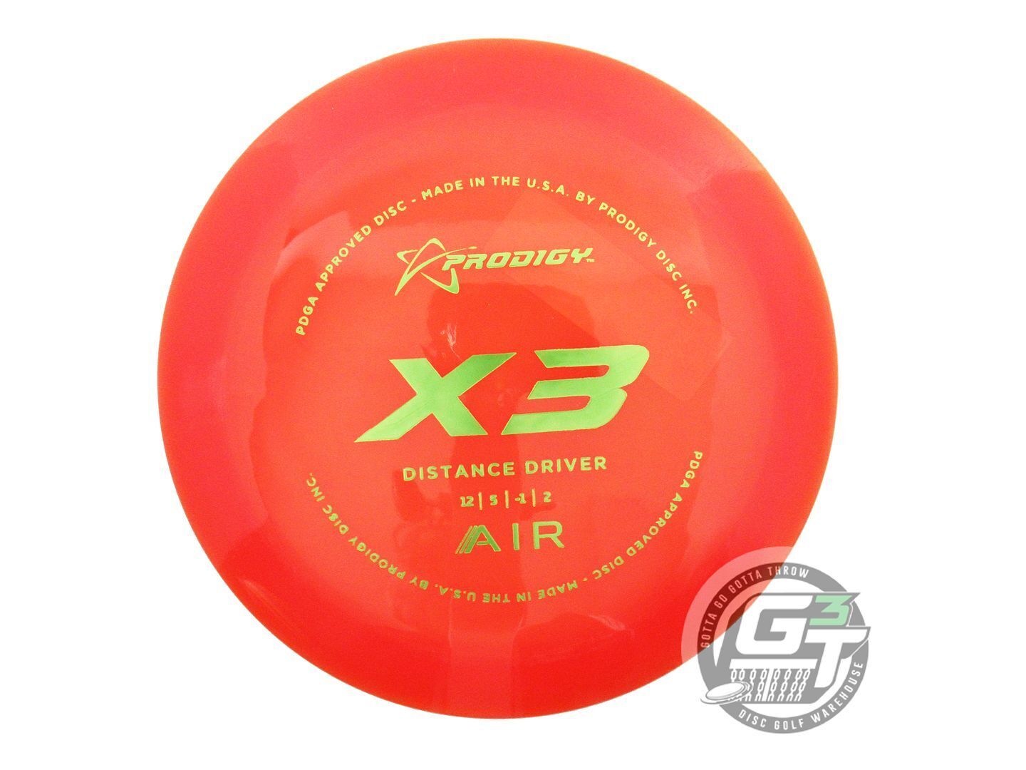 Prodigy AIR Series X3 Distance Driver Golf Disc (Individually Listed)