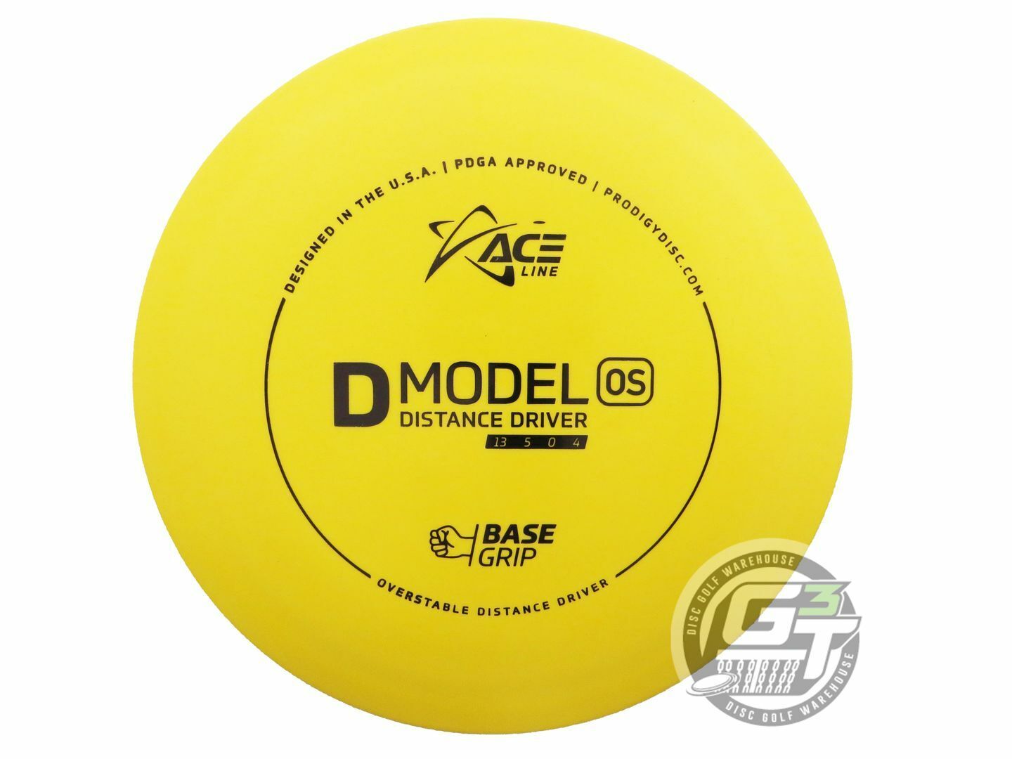 Prodigy Ace Line Base Grip D Model OS Distance Driver Golf Disc (Individually Listed)