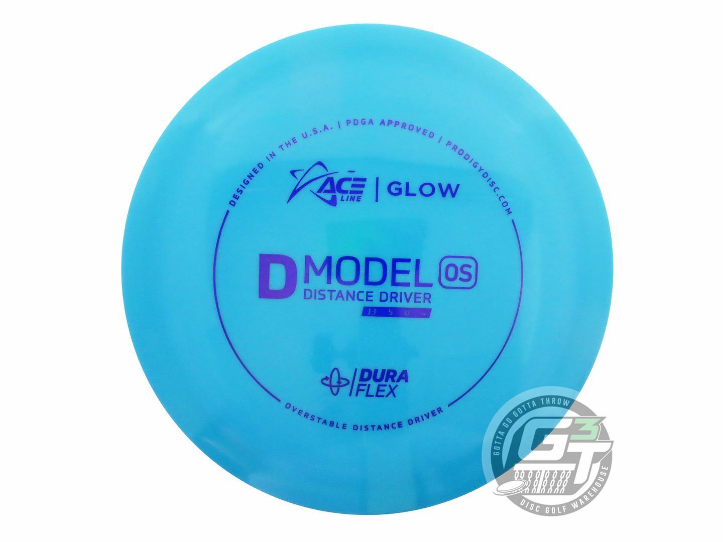 Prodigy Ace Line Glow DuraFlex D Model OS Distance Driver Golf Disc (Individually Listed)