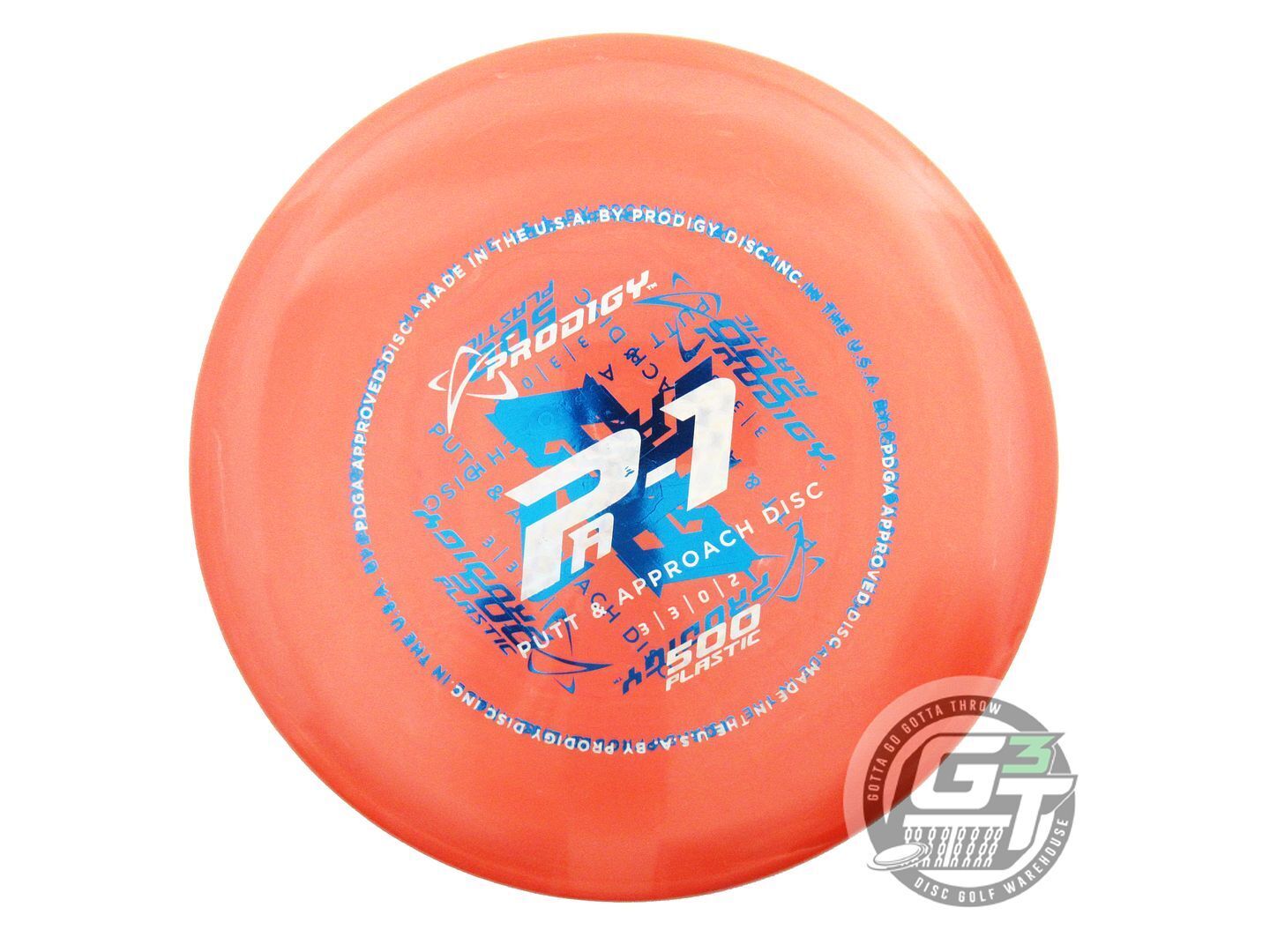 Prodigy Factory Second 500 Series PA1 Putter Golf Disc (Individually Listed)