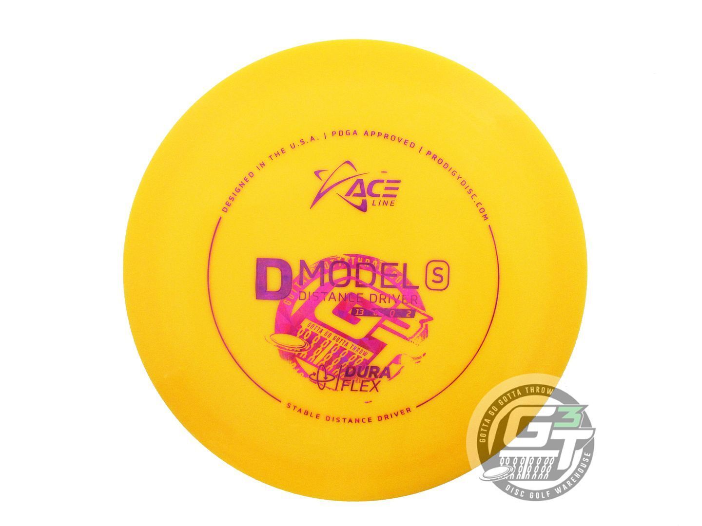 Prodigy Factory Second Ace Line DuraFlex D Model S Distance Driver Golf Disc (Individually Listed)