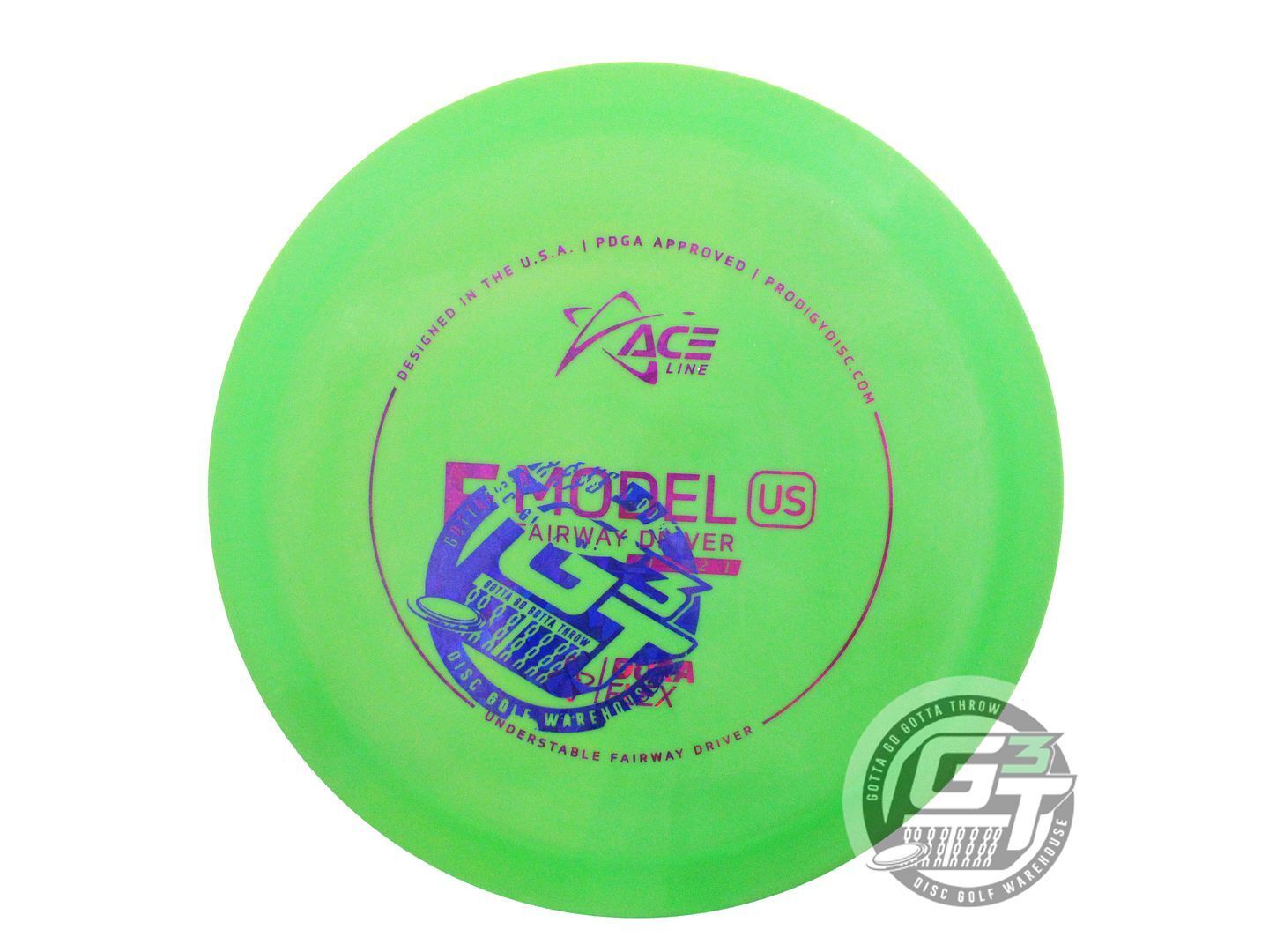 Prodigy Factory Second Ace Line DuraFlex F Model US Fairway Driver Golf Disc (Individually Listed)