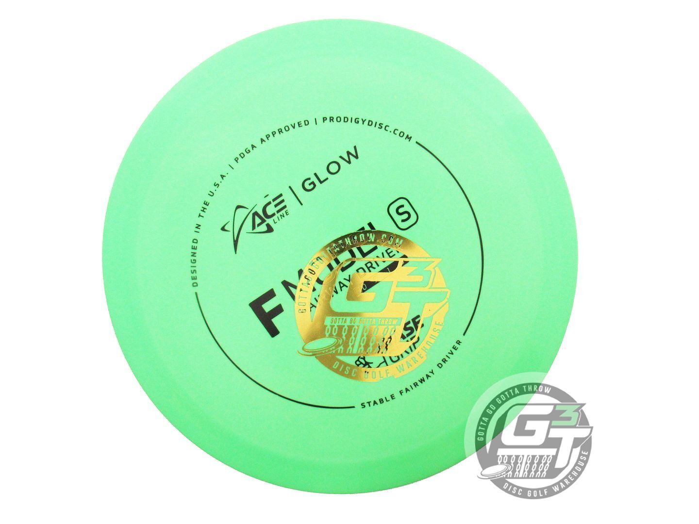 Prodigy Factory Second Ace Line Glow DuraFlex F Model S Fairway Driver Golf Disc (Individually Listed)