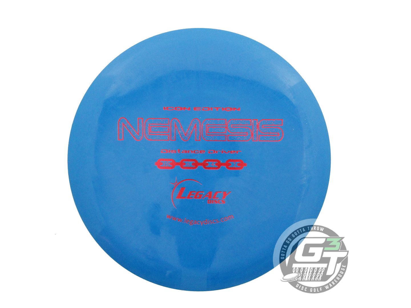 Legacy Icon Edition Nemesis Distance Driver Golf Disc (Individually Listed)