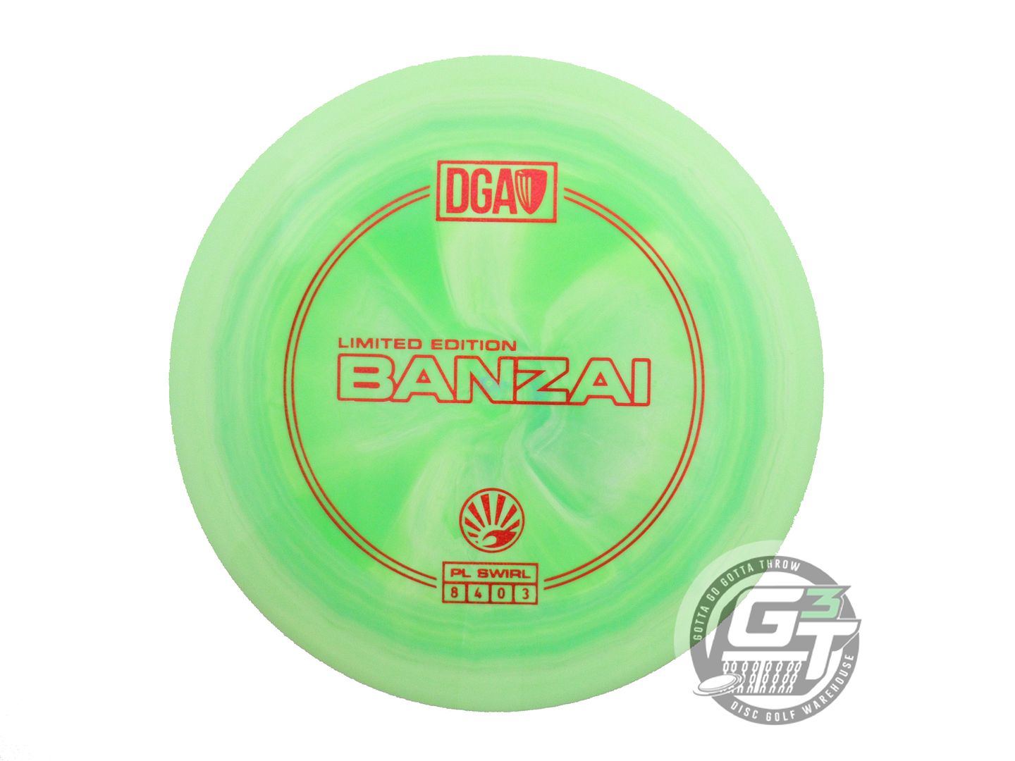 DGA Limited Edition Swirl Proline Banzai Fairway Driver Golf Disc (Individually Listed)