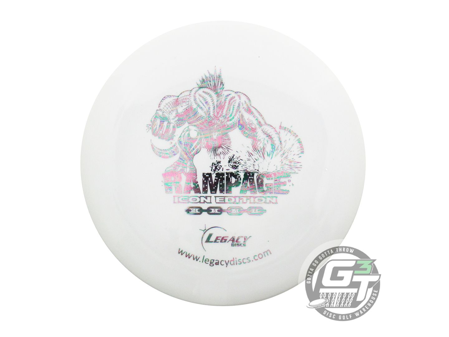 Legacy Icon Edition Rampage Distance Driver Golf Disc (Individually Listed)