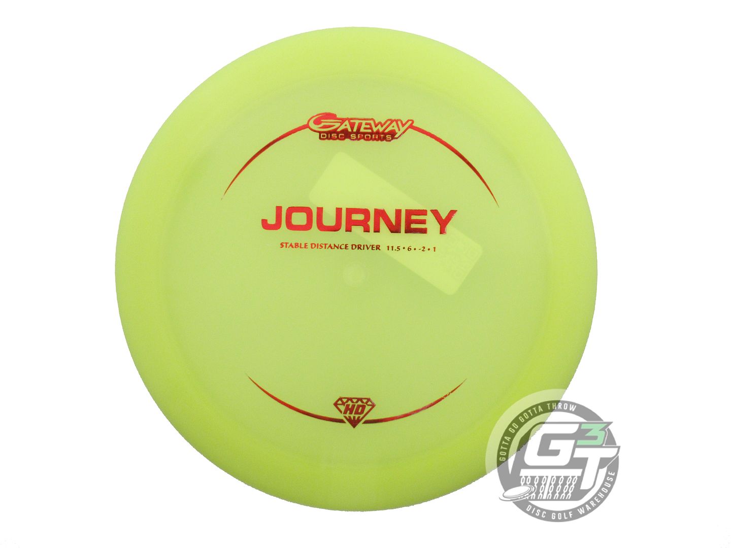 Gateway Hyper-Diamond Journey Distance Driver Golf Disc (Individually Listed)