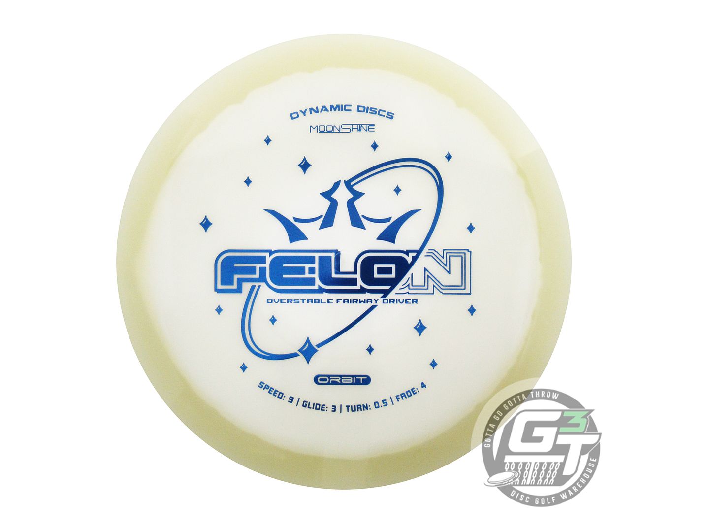 Dynamic Discs Moonshine Glow Lucid Orbit Felon Fairway Driver Golf Disc (Individually Listed)