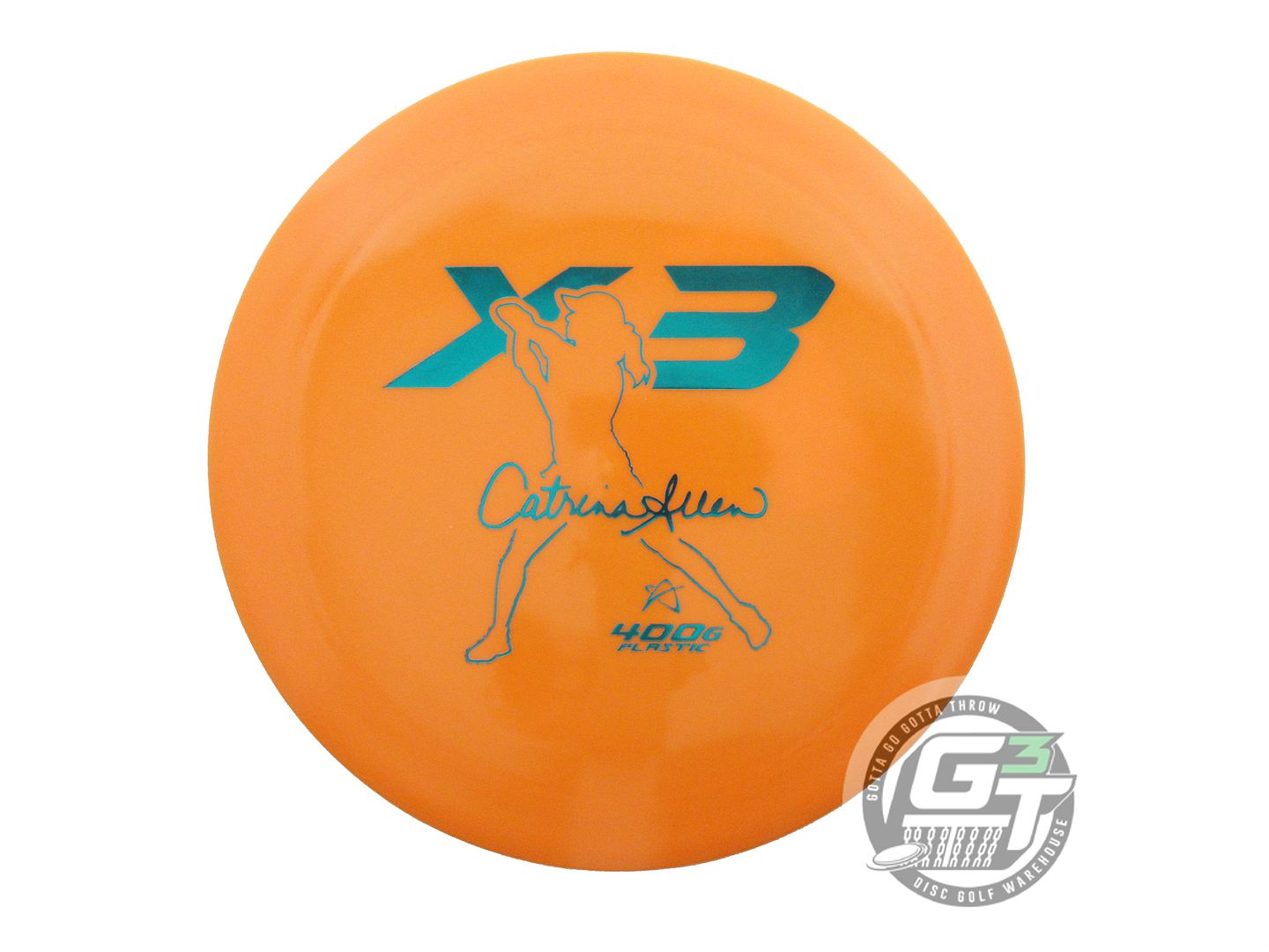 Prodigy Limited Edition 2021 Signature Series Catrina Allen 400G Series X3 Distance Driver Golf Disc (Individually Listed)