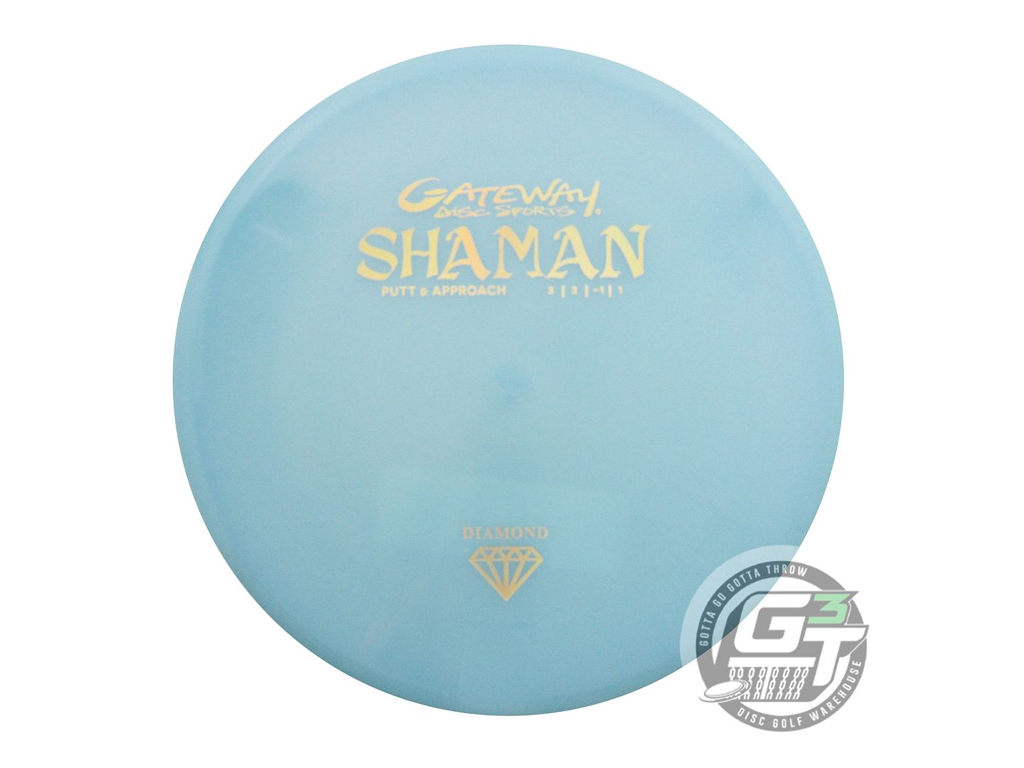 Gateway Diamond Shaman Putter Golf Disc (Individually Listed)