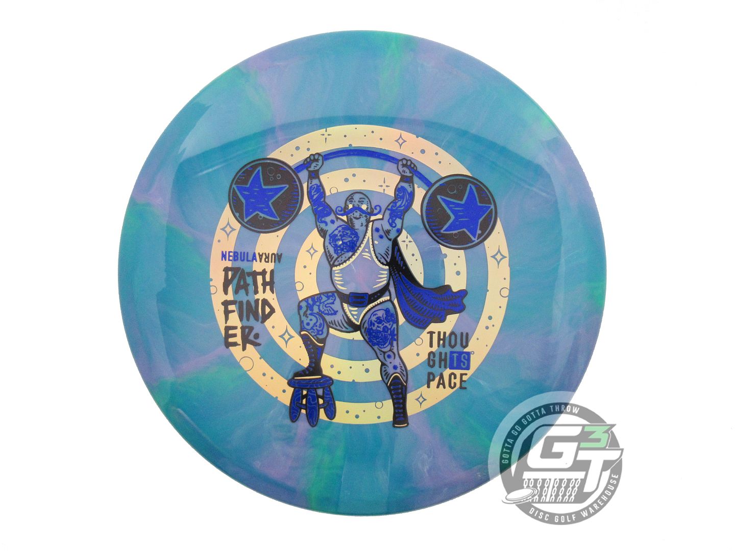 Thought Space Athletics Nebula Aura Pathfinder Midrange Golf Disc (Individually Listed)