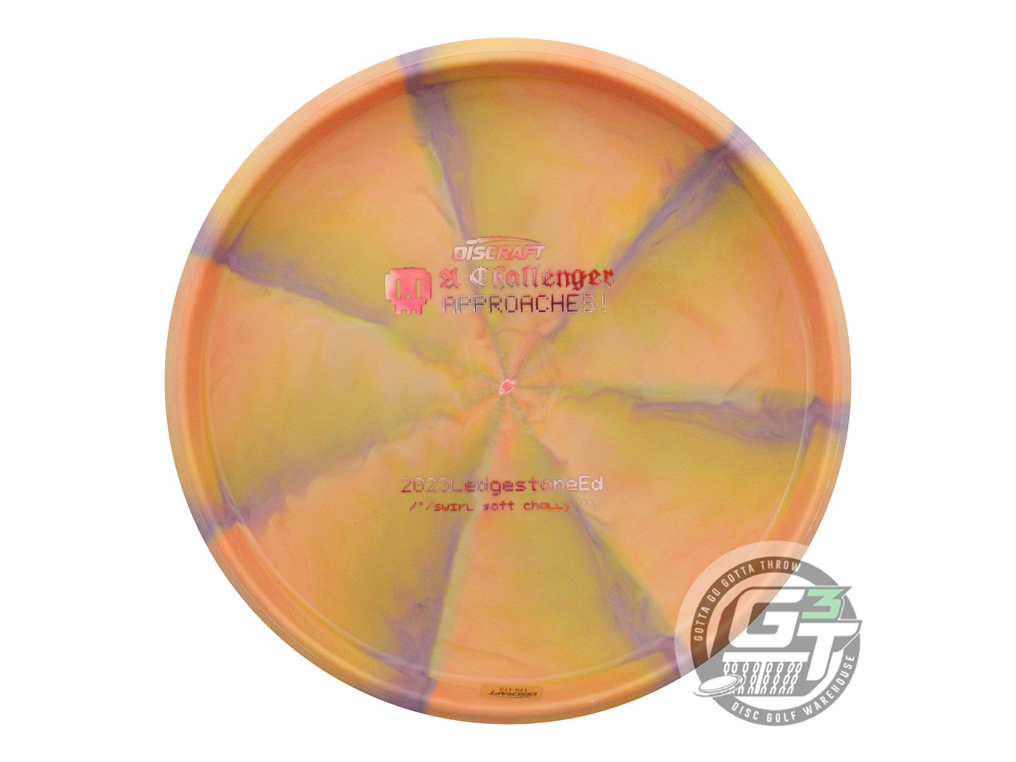 Discraft Limited Edition 2023 Ledgestone Open Swirl Putter Line Soft Challenger Putter Golf Disc (Individually Listed)
